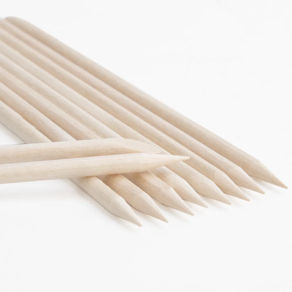 100 шт./упаковка палочки для удаления кутикулы апельсиновые маникюра инструменты