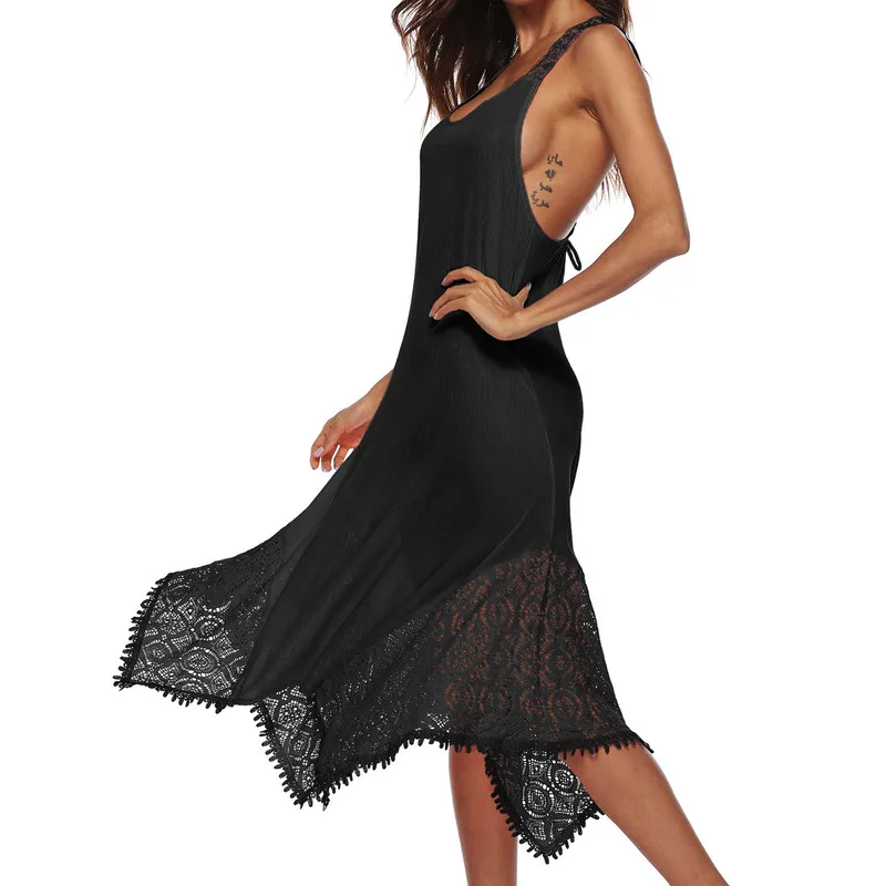 Бикини для женщин 2019 пляжные платья парео купальник платье на лето плавания