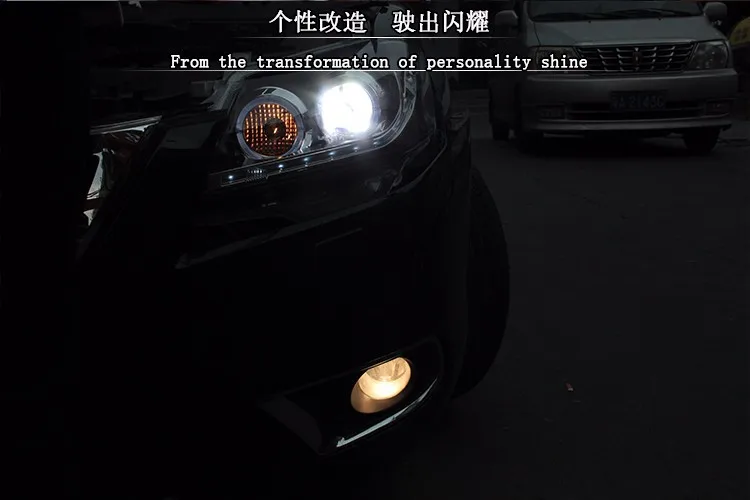 KOWELL автомобильный Стайлинг для Toyota светодиодная фара дальнего света camry 2009 2010 2011 для camry светодиодные фары Дневные ходовые огни Биксеноновые HID аксессуары