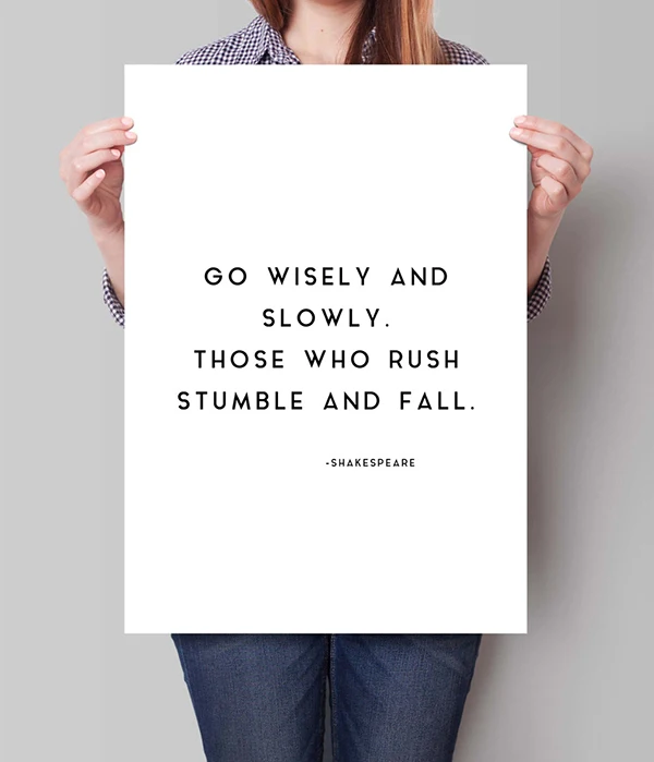 Цифровая печать Вильям Шекспира мудрый художественный принт любви подарок на