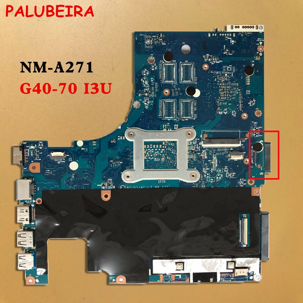 PALUBEIRA NM A271 для Lenovo G40 70 I3U Материнская плата ноутбука 100% тестирование полностью