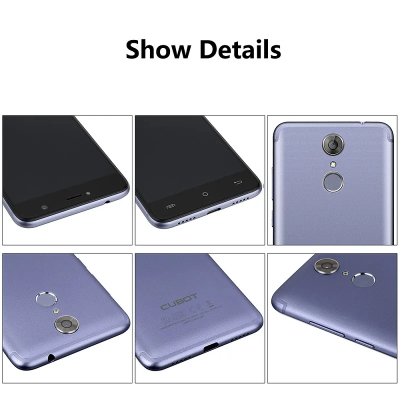 Cubot Note Plus Android 7 0 3 ГБ ОЗУ 32 Гб ПЗУ 5 2 &quotFHD MT6737T четырехъядерный смартфон 16MP 2800 мАч