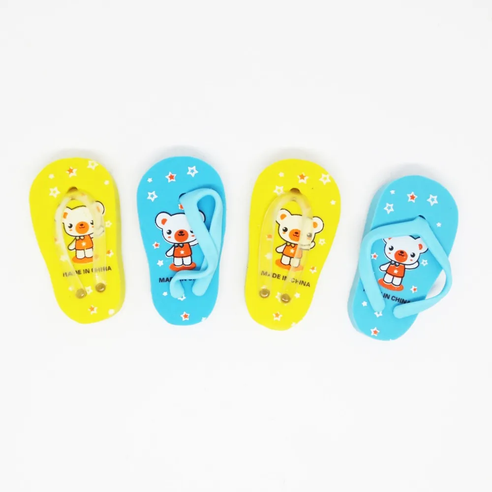 2 шт. тапочки в мультяшном стиле ластик исправление записи школьными детьми промо