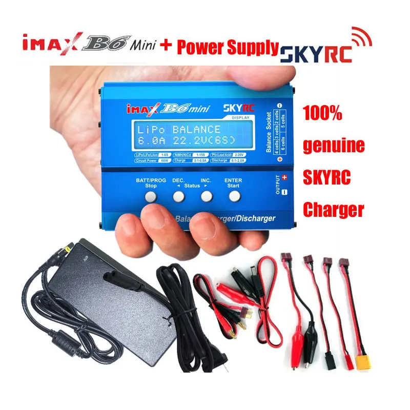 SKYRC оригинальный IMAX B6 Mini цифровой баланс зарядное устройство для RC вертолет