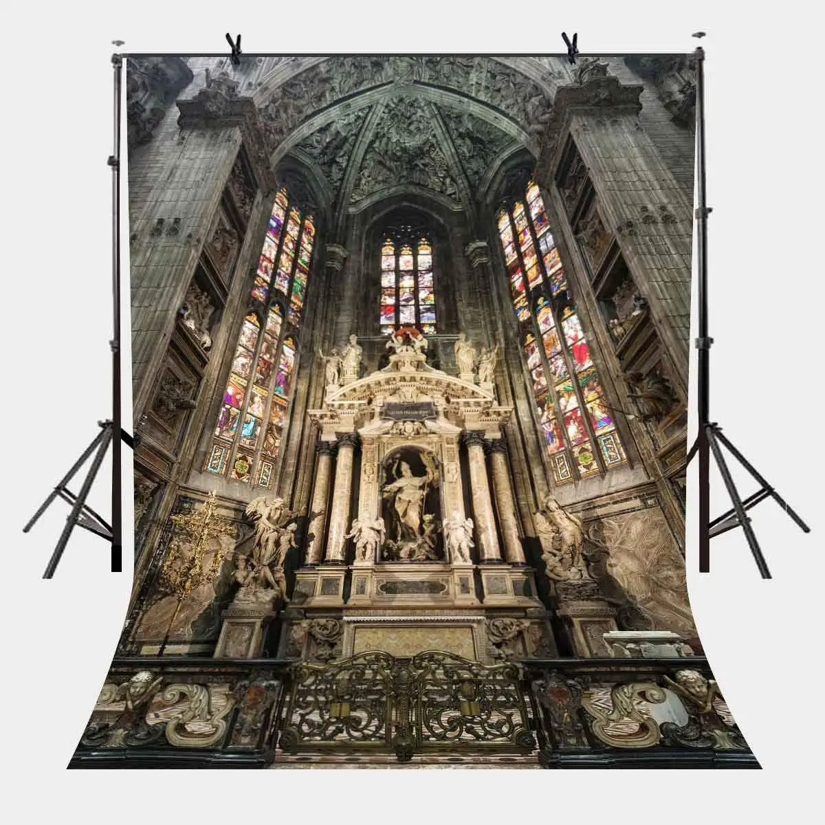 

5x7ft Church Backdrop Holy Church Photography Background and Photography Studio Backdrop Props