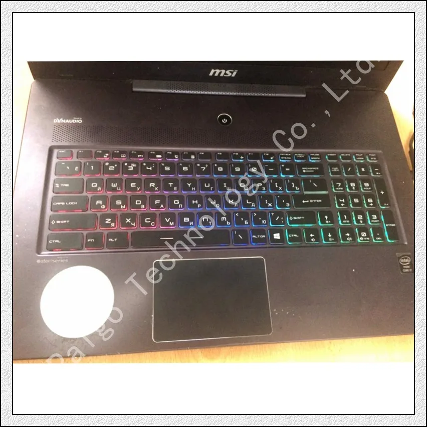 Русский RGB клавиатура с подсветкой для MSI MS 16K2 16L2 16JB 179B 1796 1799 16J9 1792 1791 1795