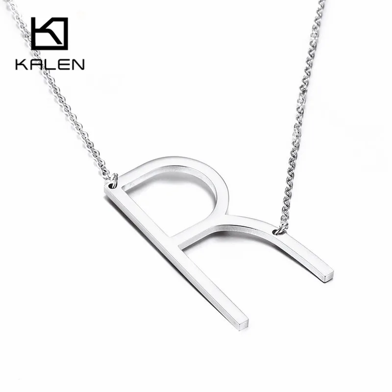 Kalen новые дешевые подвесные ожерелья с искусственной надписью для женщин из