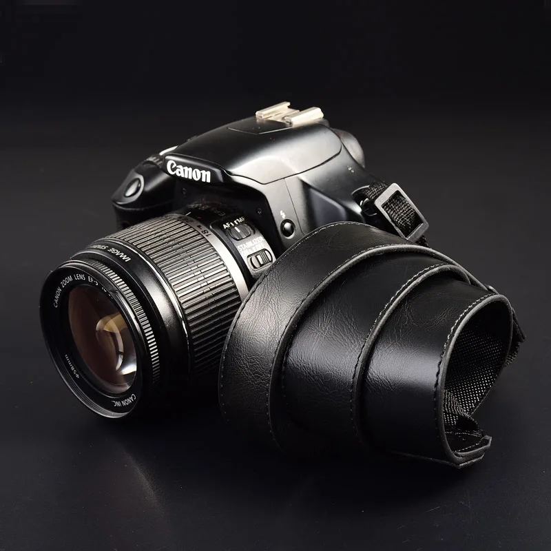 Кожа DSLR плечевой ремешок на шею для камеры ремень Canon G7X SX720 5D 6D 7D Mark II G5X G9X M1 M2 M3 M5 M6