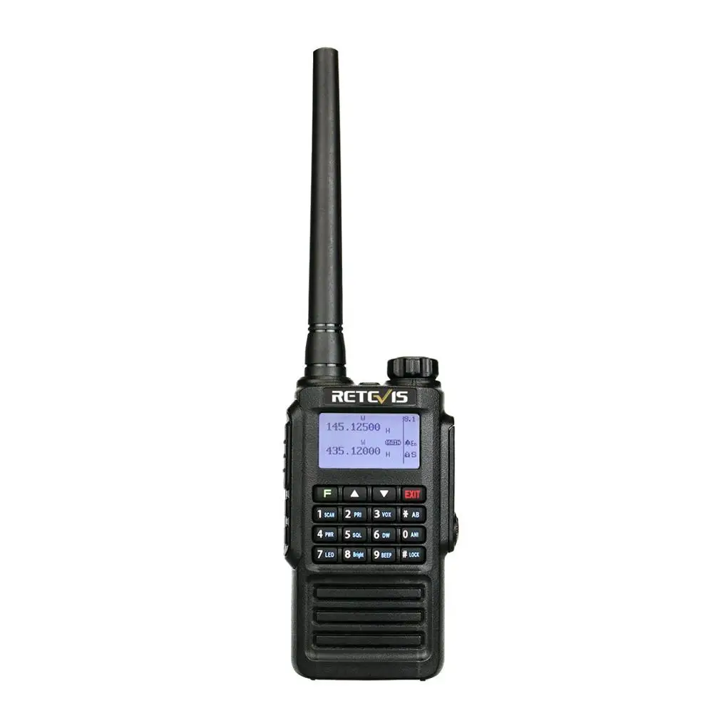 1pcs RT87 IP67 водонепроницаемый Walkie Talkie RETEVIS RT87 профессиональный большой диапазон 5 Вт UHF(или VHF) Hands Free FM Двухстороннее Радио рация - Цвет: 1pcs RT87