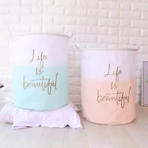 Корзина для белья детская, большая, водонепроницаемая, в европейском стиле