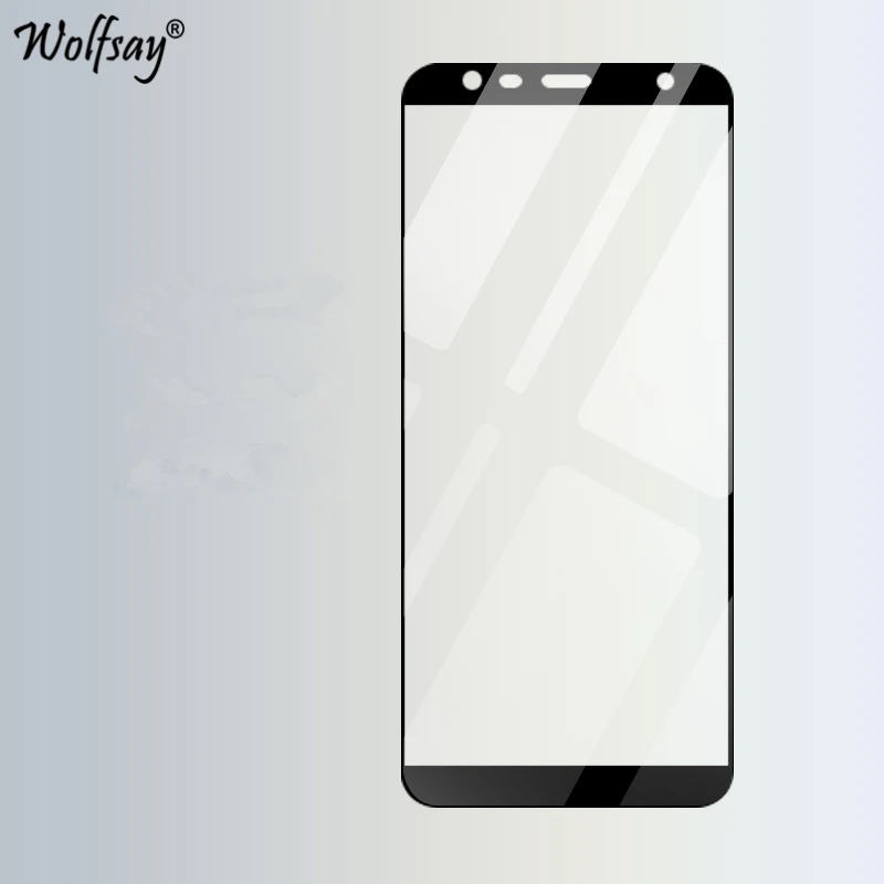 2 шт Полное покрытие экрана протектор для samsung Galaxy J6 Plus стекло для samsung J6 Plus закаленное стекло 9H Премиум покрытие SM-J610FN