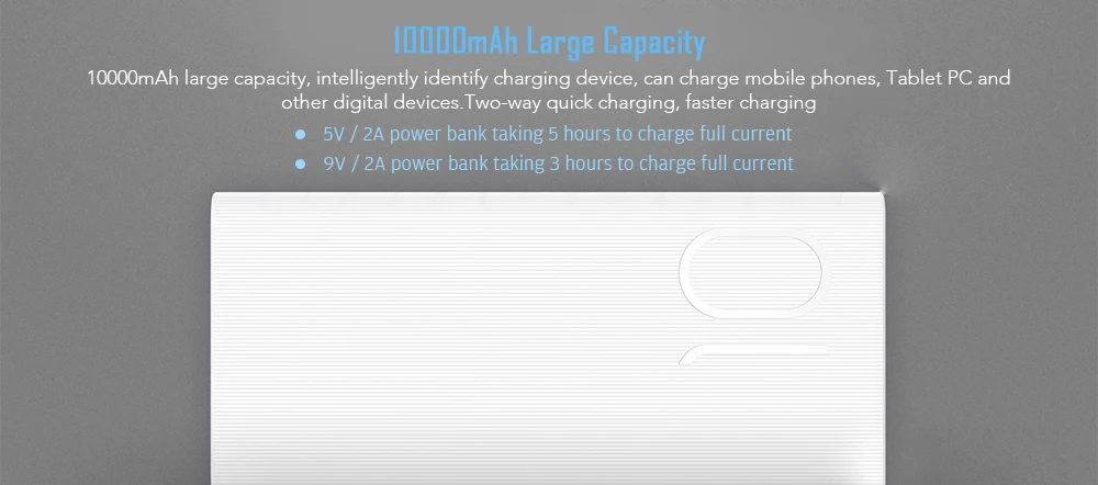 HUAWEI Honor 2, 10000 мА/ч, быстрая зарядка, версия, внешний аккумулятор, Макс., 18 Вт, 2 способа, 2 А, зарядное устройство для мобильного телефона, для смартфона, ноутбука