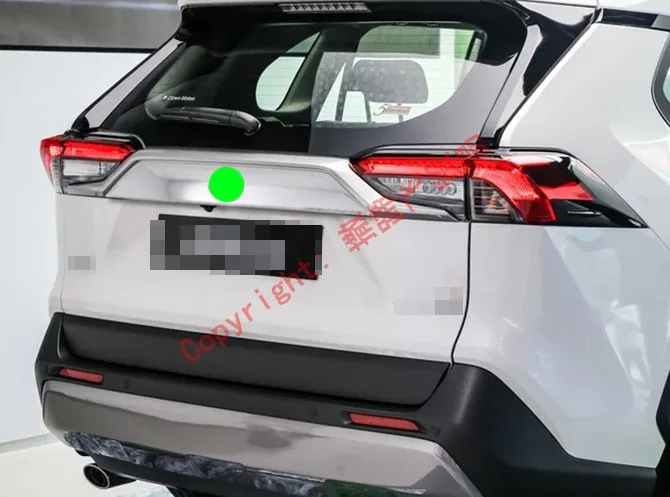 ABS Хромированная Задняя Крышка багажника Накладка для Toyota Rav4 2019 2020 | Автомобили и