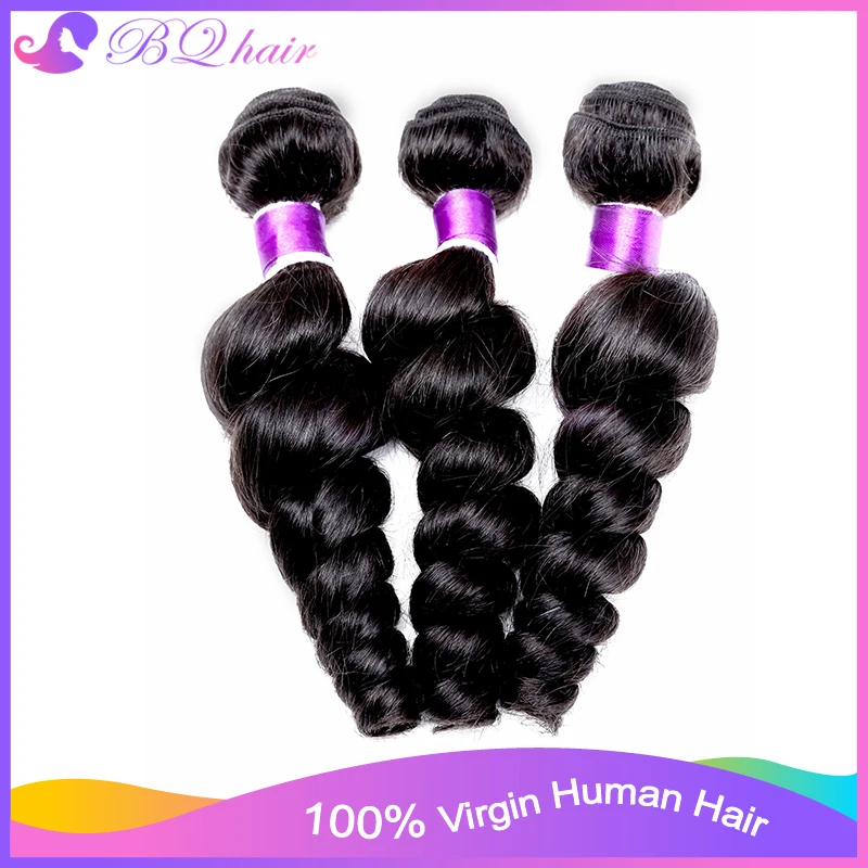 Новое поступление BQ волос продукты 7а перуанский свободная волна 1 шт./лот