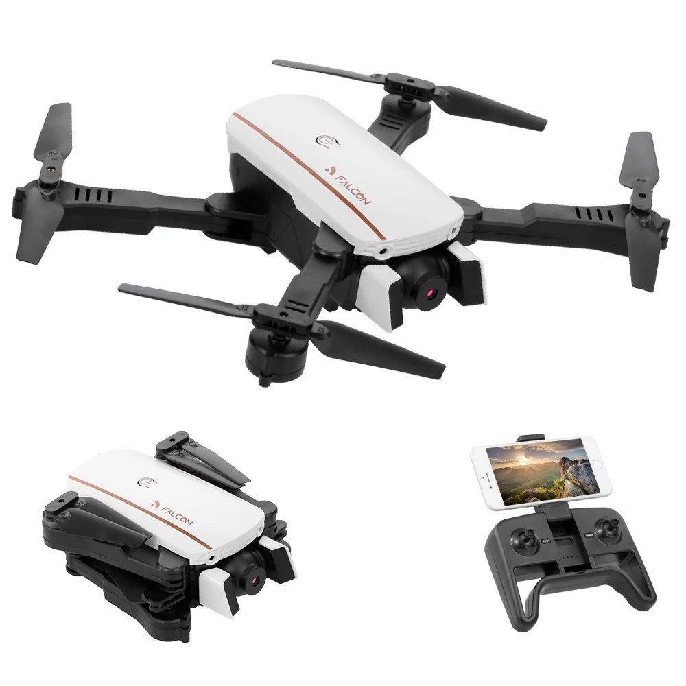 

1808 RC Drone with Camera 1080P Wifi FPV Optical Flow Positioning Gesture Photo Foldable RC Quadcopter for Beginner