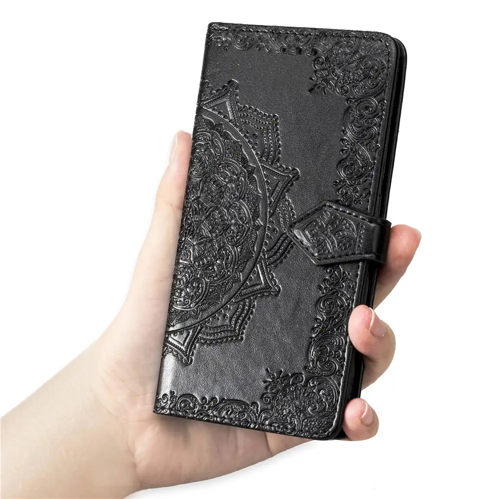 Кожаный чехол-бумажник с откидной крышкой на 360 градусов для Asus Zenfone 2 3 4 Max ZC554KL ZC520TL