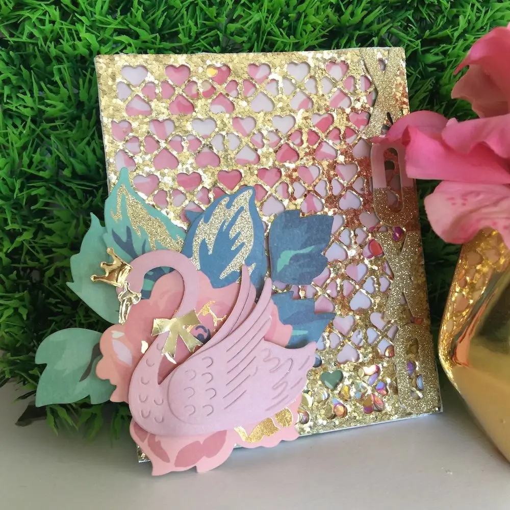 YPP ремесло сердце Рамка металлические режущие штампы трафареты для DIY