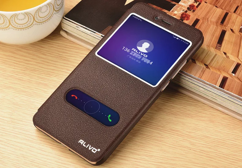 Для huawei Honor 7C чехол 5,7 с окошком обзора кожаный флип-чехол для телефона для huawei Honor 7 C чехол Coque AUM-L41 Honor 7C чехол Funda
