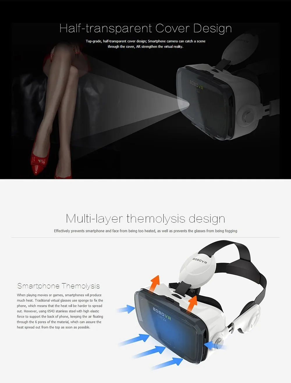 Горячая очки виртуальной реальности BOBOVR Z4 VR BOX Google Картон gafas realidad 3D Виртуальная Реальность Для 4.7-6.2 дюймов Смартфон+ Многофункциональный Bluetooth геймпад