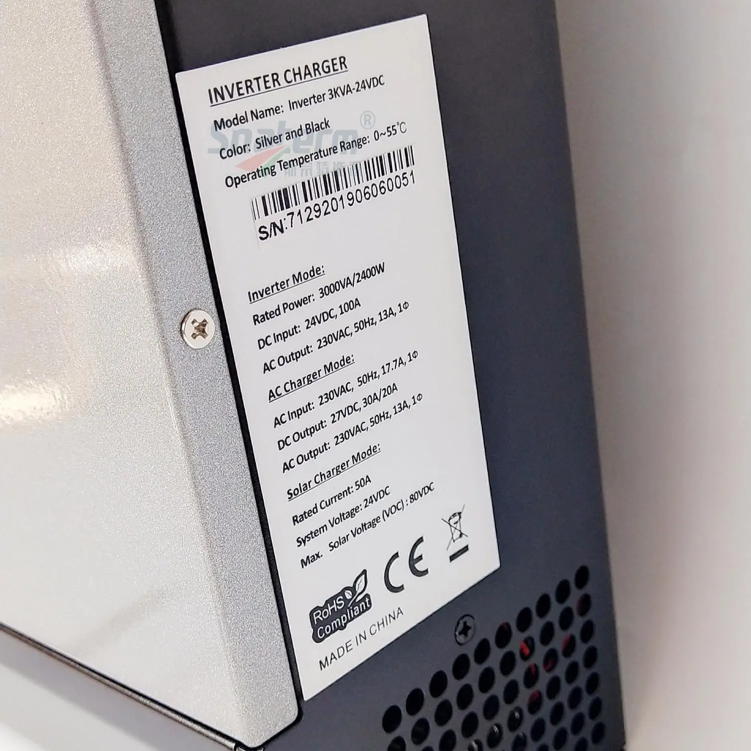 PV зарядная плата для PS 3kva 24 50A солнечный гибридный инвертор ремонта/замены частей