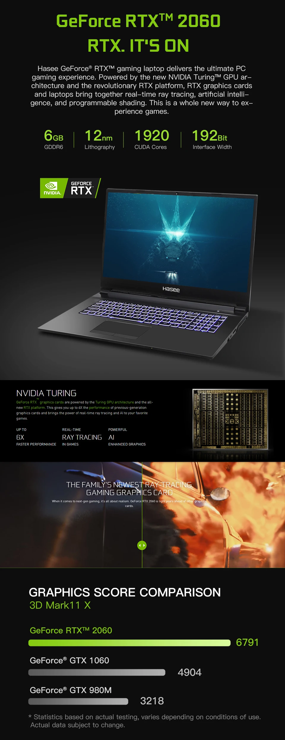 Hasee G8-CT7NK ноутбук для игр(Intel Core I7-9750H+ RTX 2060/16GB ram/256G SSD+ 1T HDD/17,3 ''ips 144Hz 72% NTSC) hasee Notbook