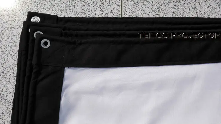 Портативный складной 3D проектор HD экран для видеосъемки 200 дюймов большой размер
