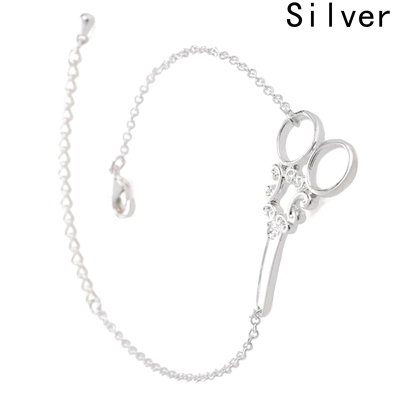 Ножницы Braclet Шарм ножницы браслеты с инструментами Femme девушки ювелирные изделия женские аксессуары