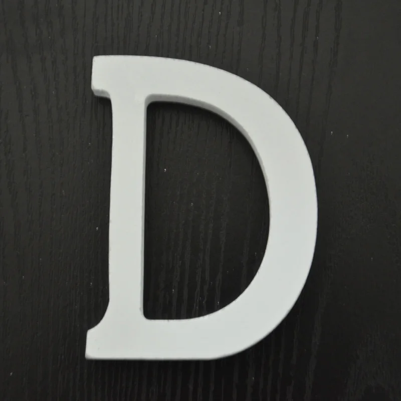 D формы букв декоративные аксессуары вуд крафт бесплатная стоя свадьба часть