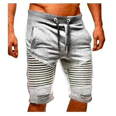 Light Grey DIMUSI летние мужские шорты модные мужские хлопковые эластичные талии бодибилдинг спортзал шорты для бега мужские s дышащие спортивные шорты для мужчин - Цвет: Light Grey