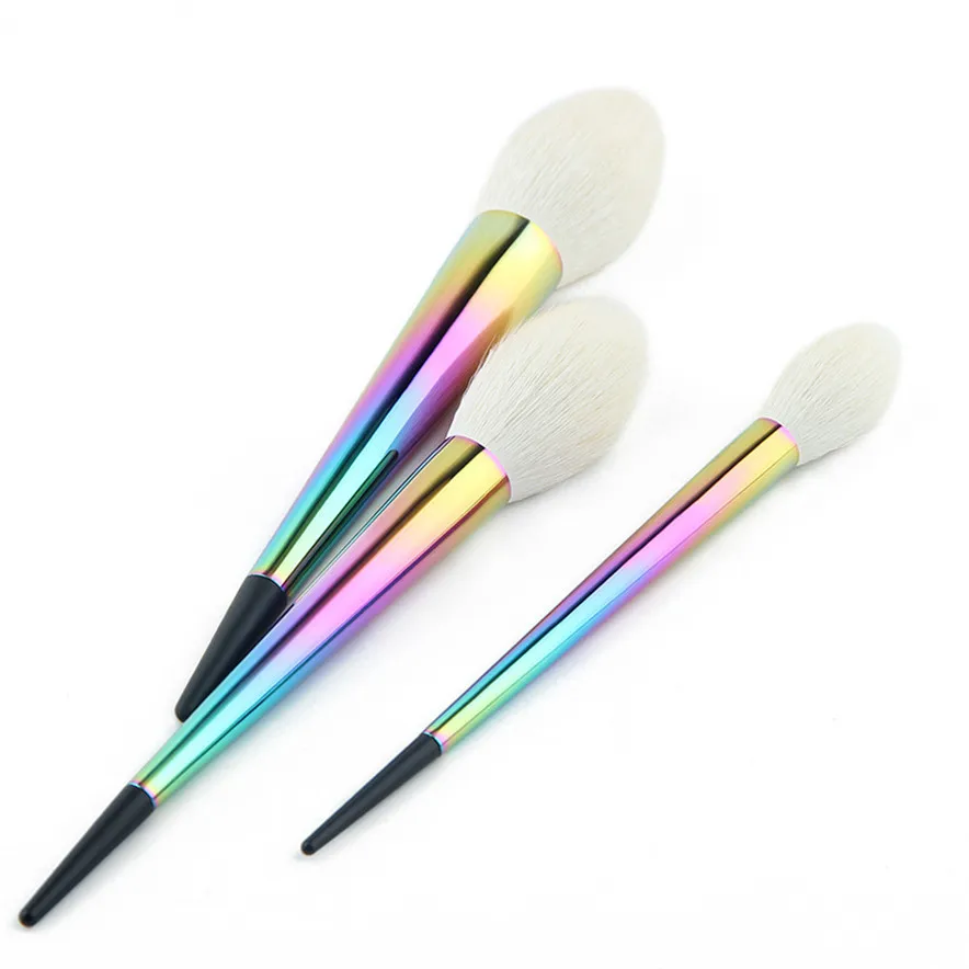 GUJHUI 3 ШТ. Составляют Основу Для Глаз Бровей Румяна Косметика Маскирующее Щетки