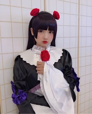 Anime Oreimo ore no imouto ga konnani kawaii wake nai Ruri Goko Kuroneko Black Uniform Dress |