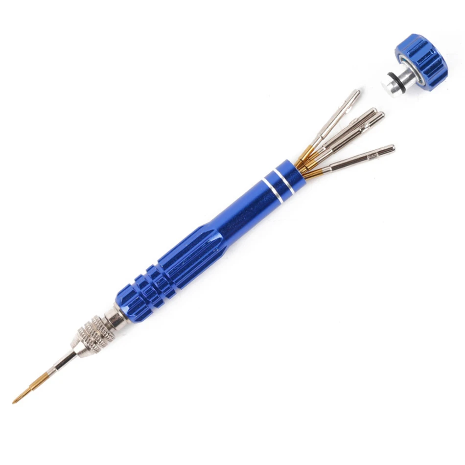 Набор отверток 6 в 1 T6 T5 Torx0.8 PhiIIips1.2 SIotted2.0 для ремонта iPhone Samsung MiIIet HTC Huawei ZTE Nokia |
