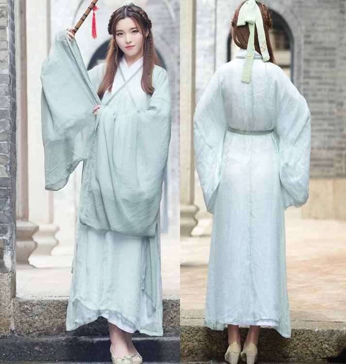 Китай классическое китайское платье hanfu для косплея женская одежда народных