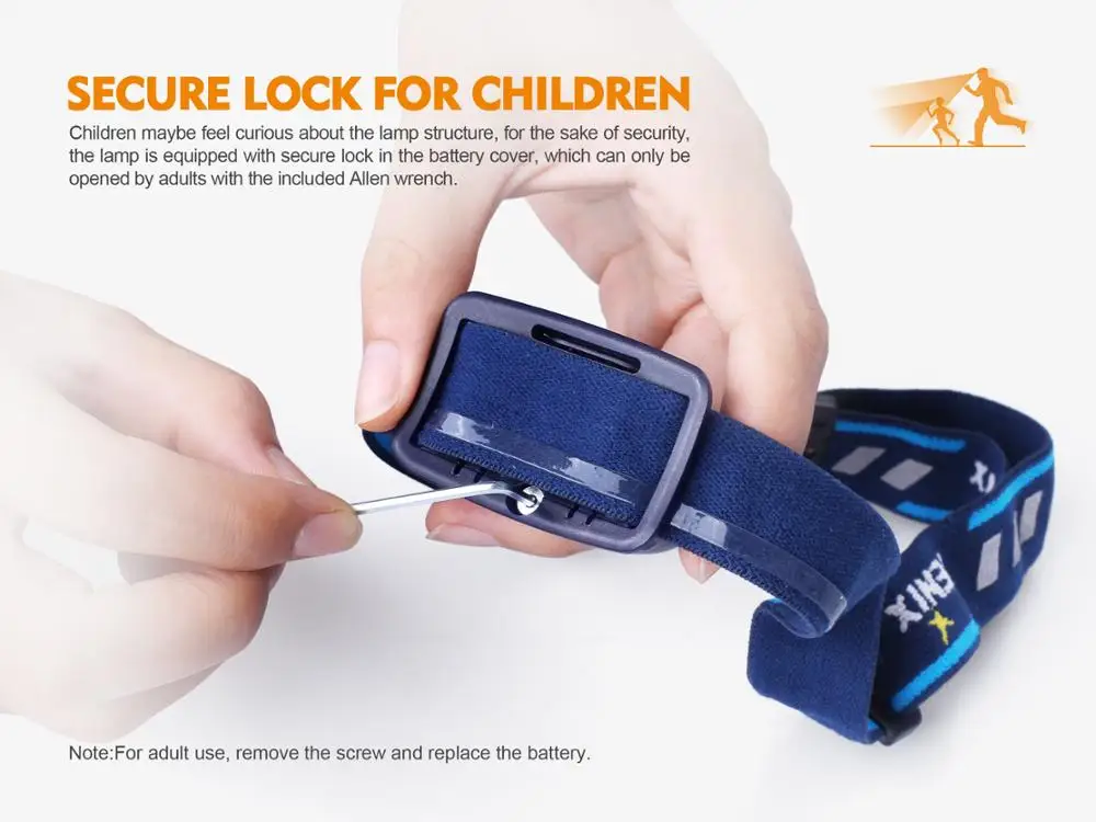 Белый светодиодный фонарь Fenix HL16 XP E2 R3|outdoor headlight|headlights headlightwaterproof headlight |