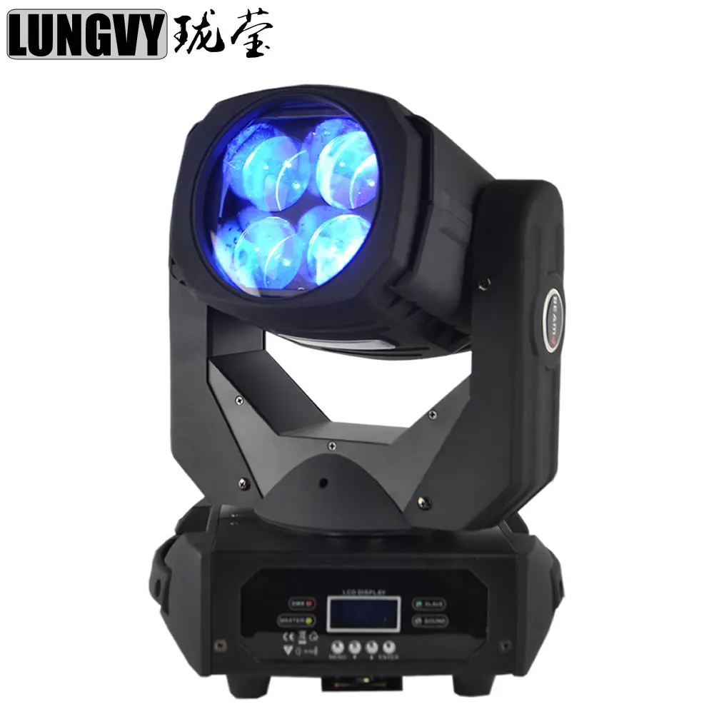 

No Tax Led 4x25W Shapy Beam Moving Head DMX512 9/15 CH 5-40 Degree Amarican Nightclub DJ Stage Bar Lighting Effect