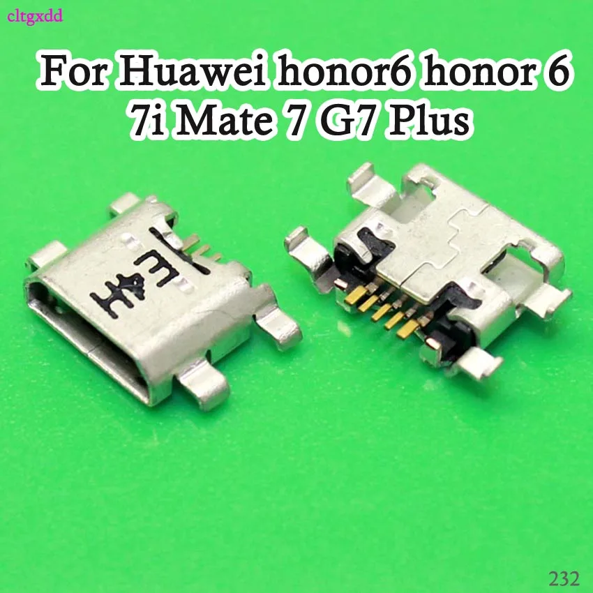 Cltgxdd 10 шт. для Huawei P7 P8 Lite 2017 Maimang 6 Honor 8 USB разъем зарядки док станция штекер
