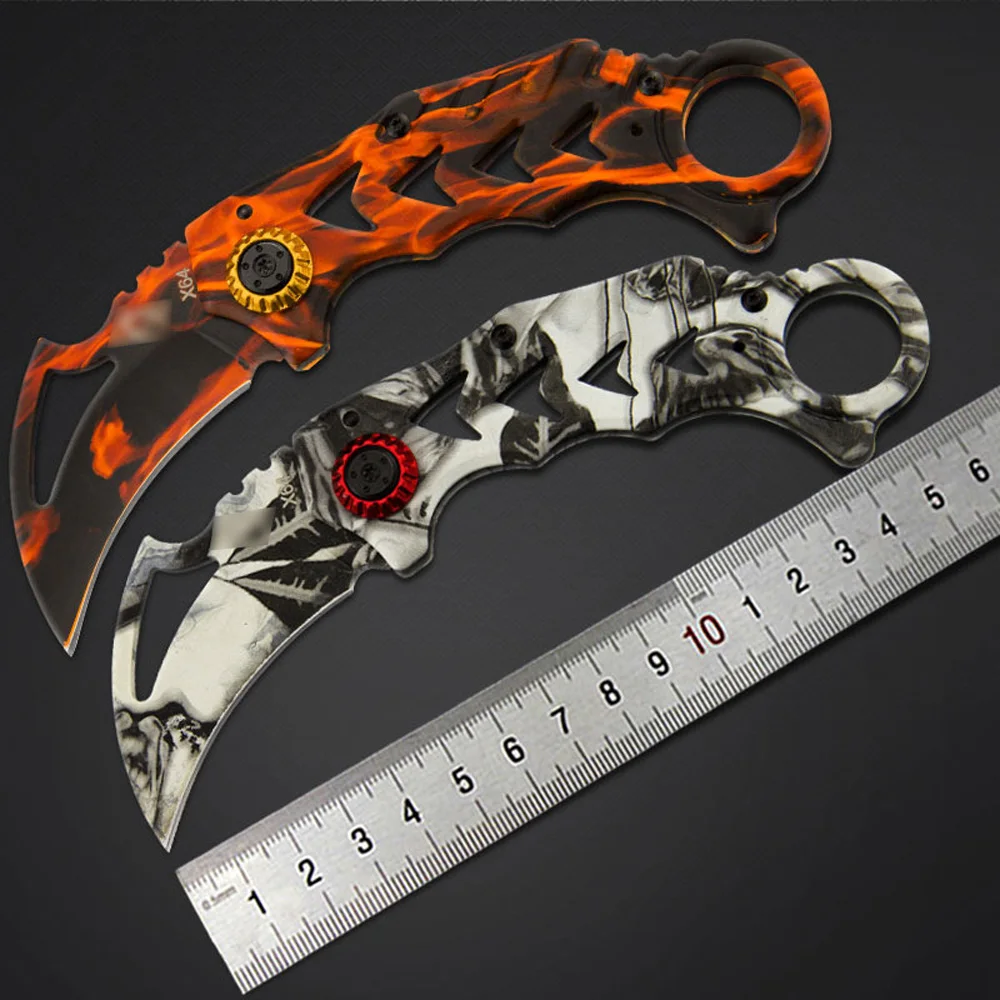 Игровой мачете нож в виде лапы цвет титана серии прямой открытый тренировочный