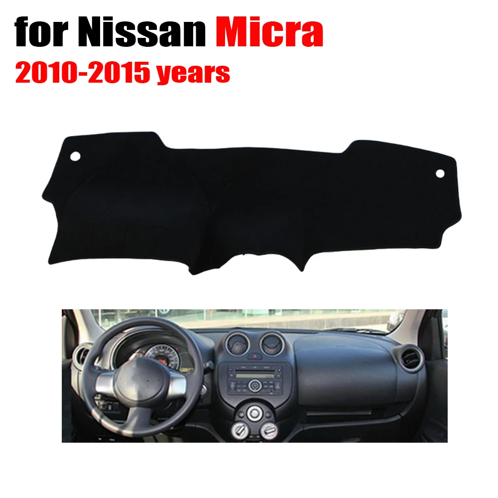 Коврик для приборной панели автомобиля Nissan MICRA 2010 до 2015 лет левосторонний коврик