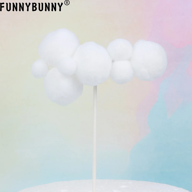 Украшение для торта FUNNYBUNNY небольшие свежие мягкие милые большие облака