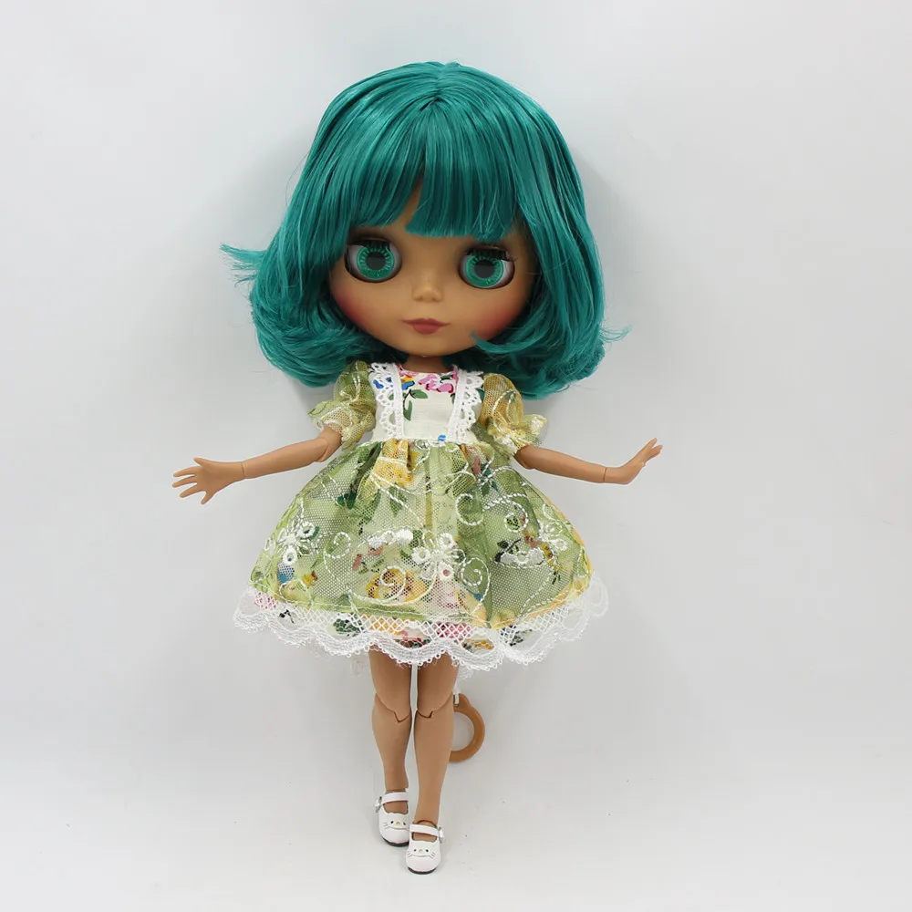 Ледяной DBS Blyth кукольные 1/6 bjd с черной кожи телесного цвета шарнирное тело и