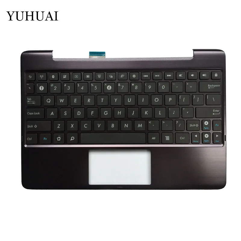 

US Laptop Keyboard with C shell for ASUS TF101 TF201 TF201T TF700T English palmrest Upper 100% NEW