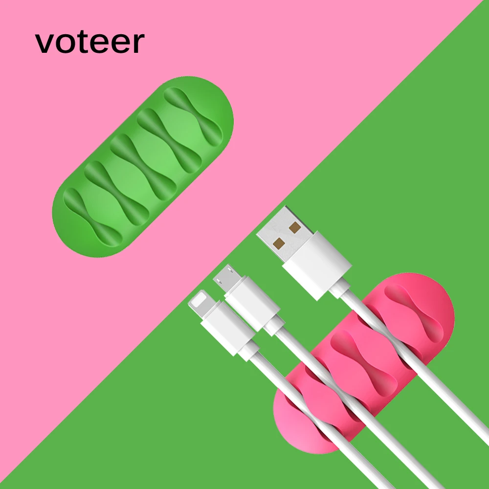 Многофункциональное зарядное устройство Voteer с 5 разъемами для телефона намотки