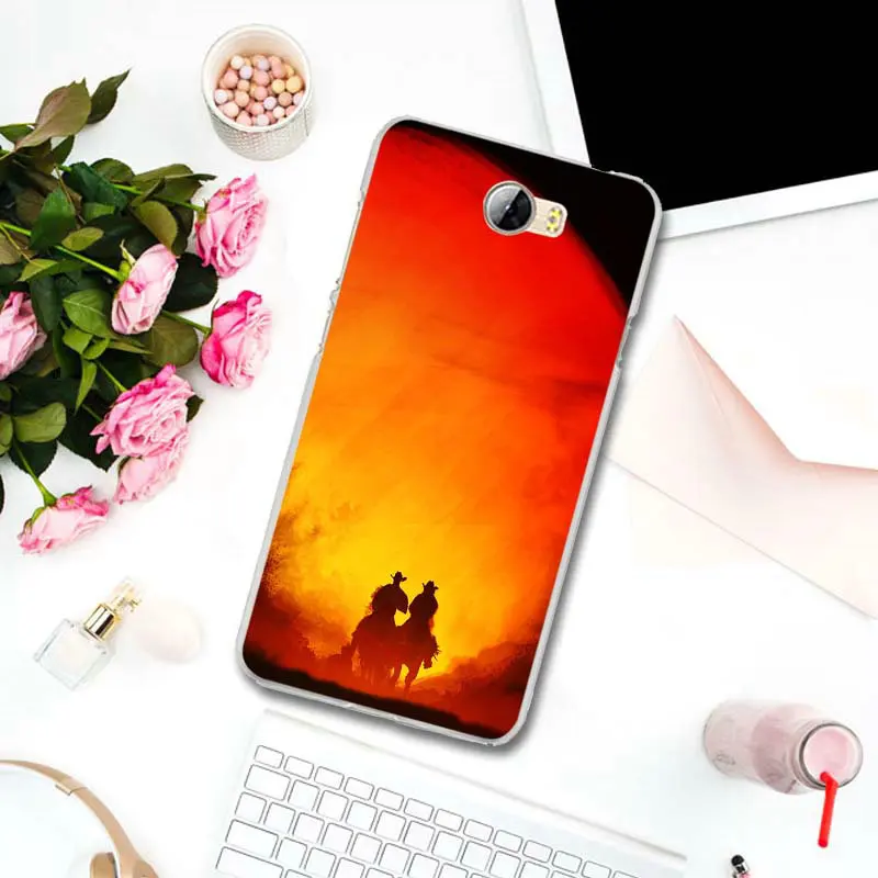 Силиконовые мягкие чехлы для мобильных телефонов из ТПУ для huawei P8 P9 P10 P20 P30 mate 10 Lite Pro Y3 Y5 Y6 II Honor 7 Smart Red Dead Redemption 2