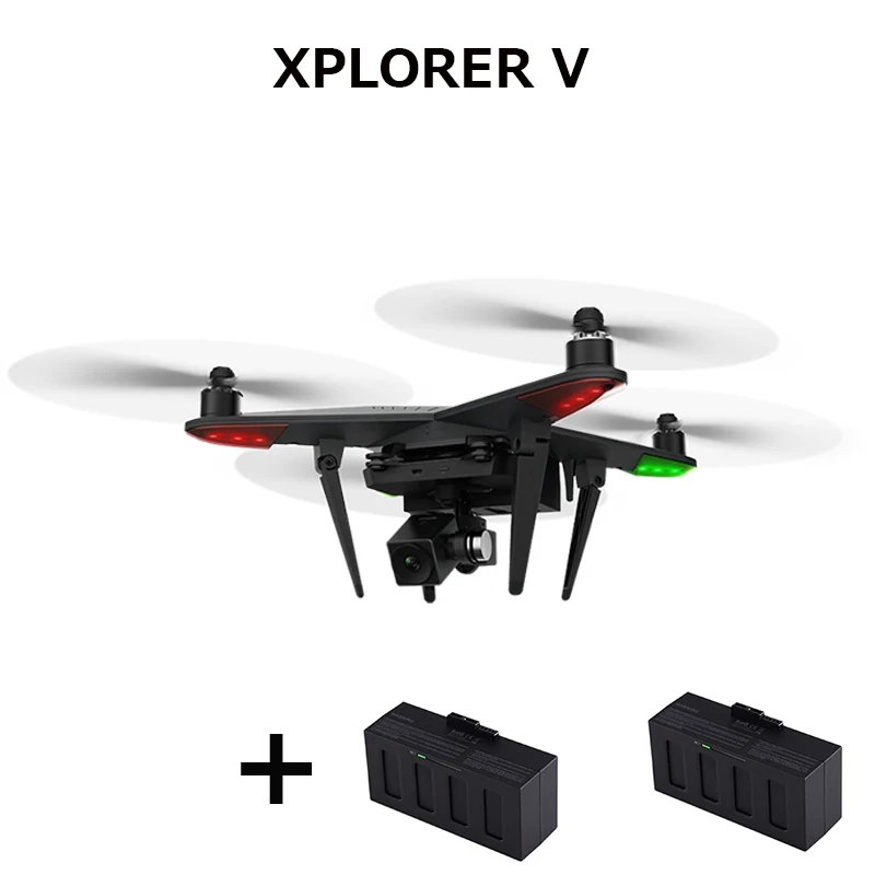 (С двумя батареями) xiro xplorer V Drone FPV HD 14MP камера Quadcopter GPS один ключ взлет посадка