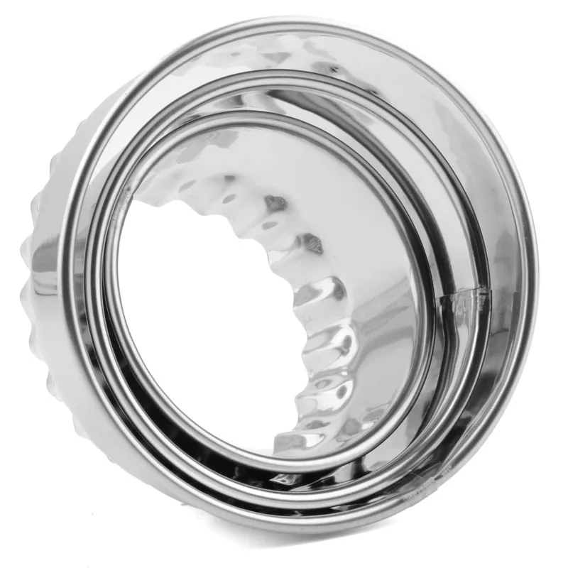 OBRKING 3 шт./компл. Нержавеющая Сталь Тесто прижимная формочка для приготовления