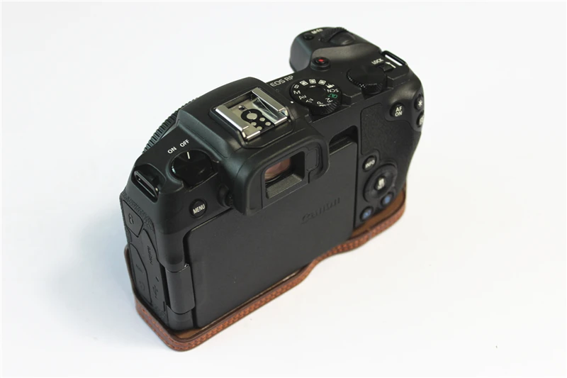 New PU Leather Camera Case Full Bag For canon EOS RP EOSRP Camera Bag Cover Hand Strap Take the battery version