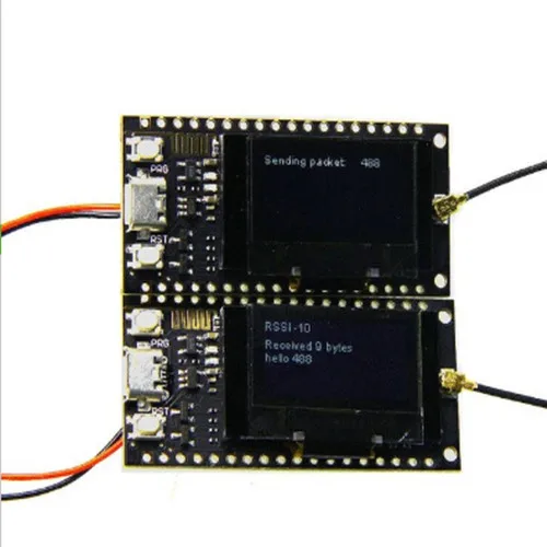 

2Pcs TTGO LORA SX1278 ESP32 0.96 OLED Module 16 Mt Bytes (128 Mt bit) 433Mhz for Arduino WIFI bluetooth Module
