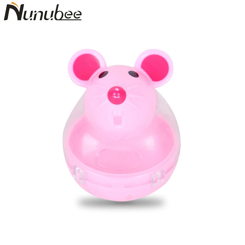 Nunubee Мышь Форма Pet утечки Еда мяч собака игрушка устойчива зубы укус Игрушки для