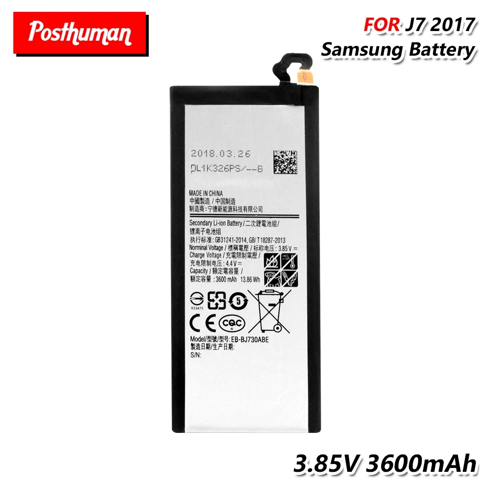 Запасная батарея для Samsung Galaxy J7 Pro J730GM J730K J730FM|Перезаряжаемые батареи| |