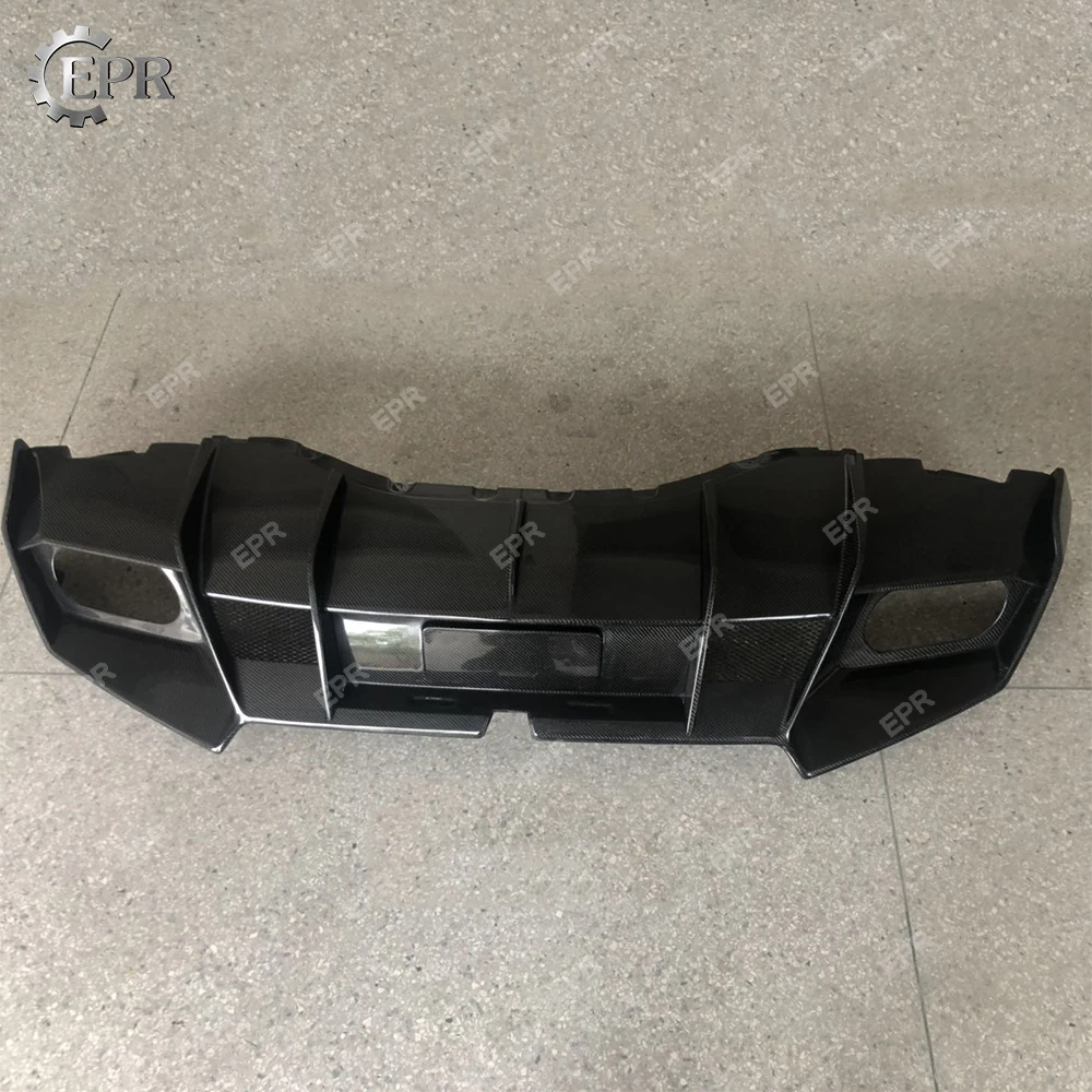 Сухой углеродный диффузор для Huracan LP610 LP580 OEM Стиль Матовый углеродное волокно